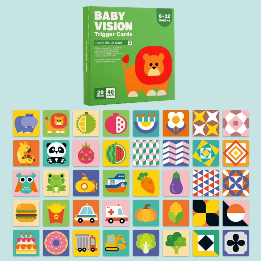 Baby Vision Trigger Cards 6-12 months
