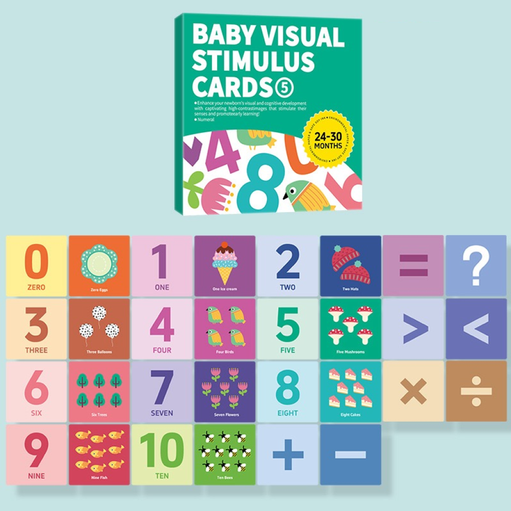 Baby Visual Stimulus Cards 24-30 months