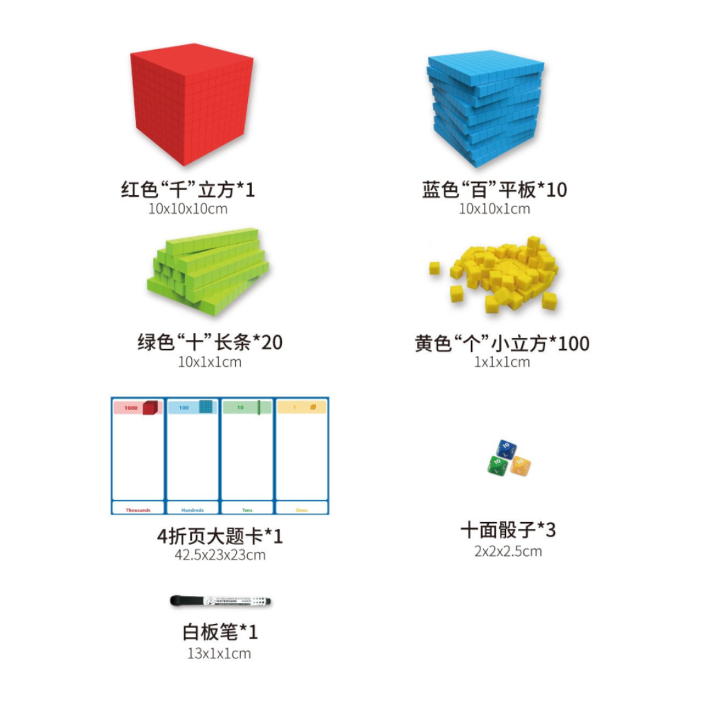 Base Ten Blocks – Boardgames and Puzzles