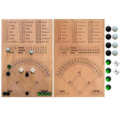 Baseball Dice Board Game