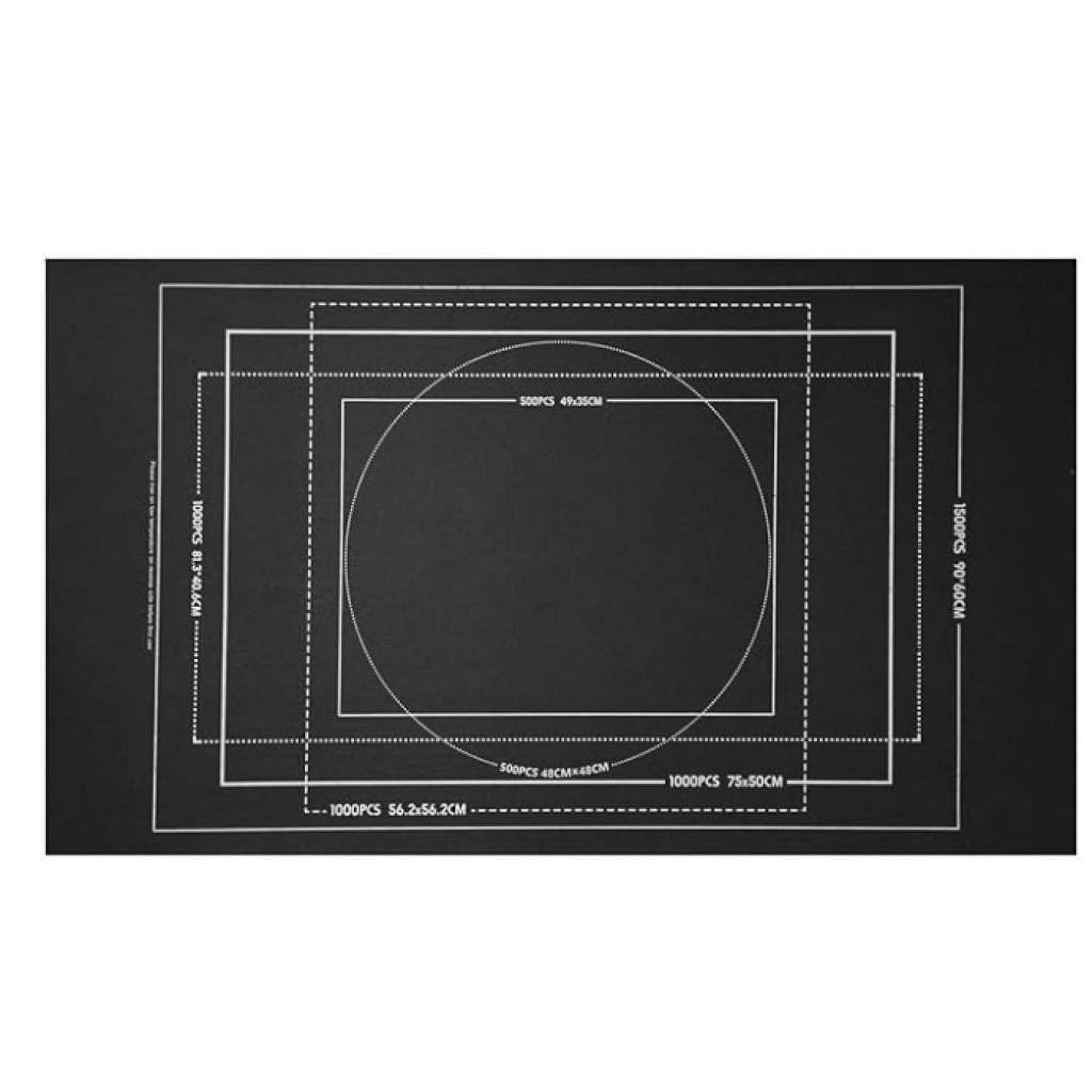 Black Puzzle Mat for 1500 Puzzle