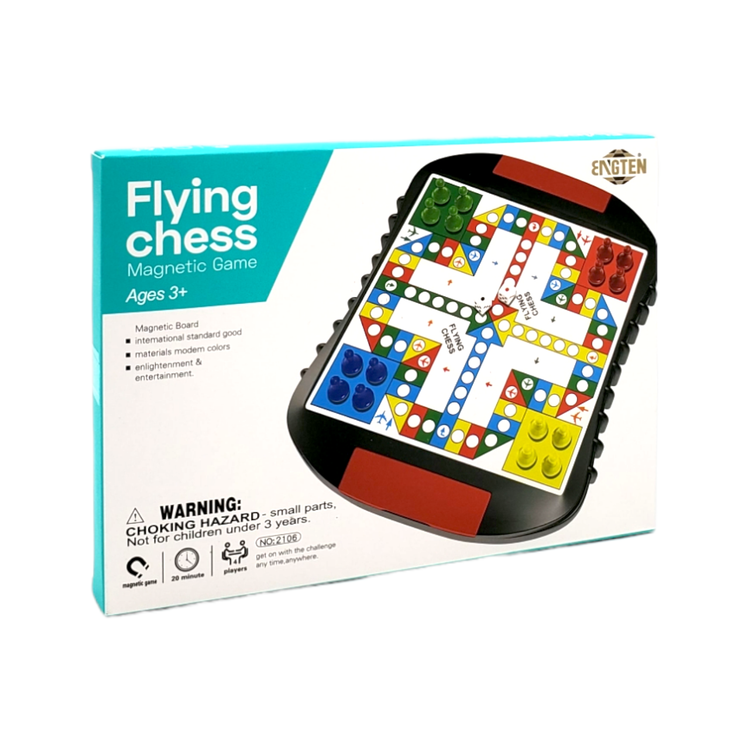 Flying Chess Non-Folding Board – Boardgames and Puzzles