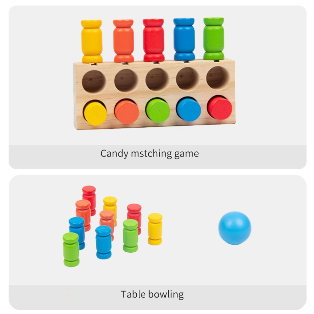 Color Matching Peg & Slot Game