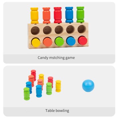 Color Matching Peg & Slot Game
