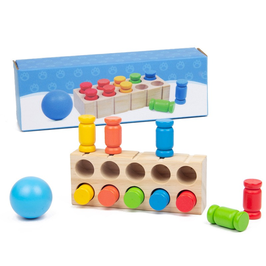 Color Matching Peg & Slot Game – Boardgames and Puzzles