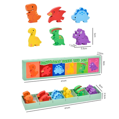 Color Sorting Dinosaurs