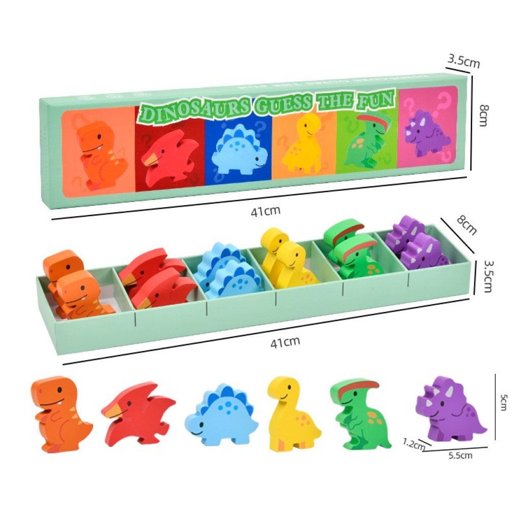 Color Sorting Dinosaurs