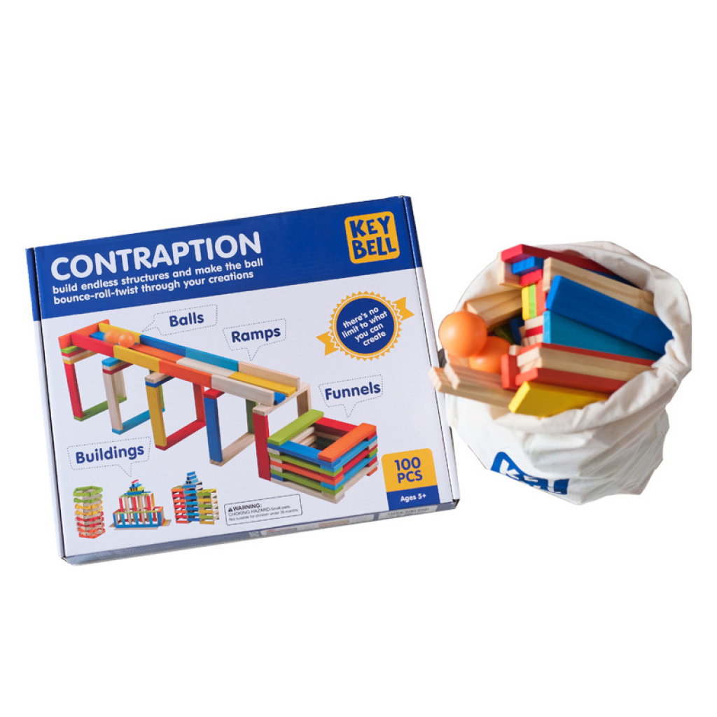 Wooden Contraption 200pcs – Boardgames and Puzzles