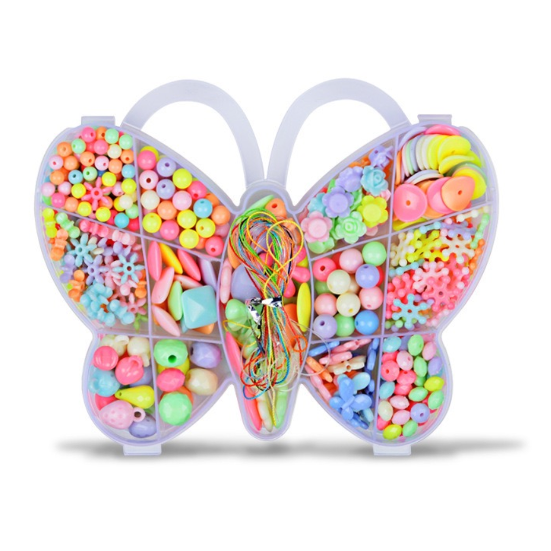 DIY Butterfly Bead Jewelry Making Kit PO1