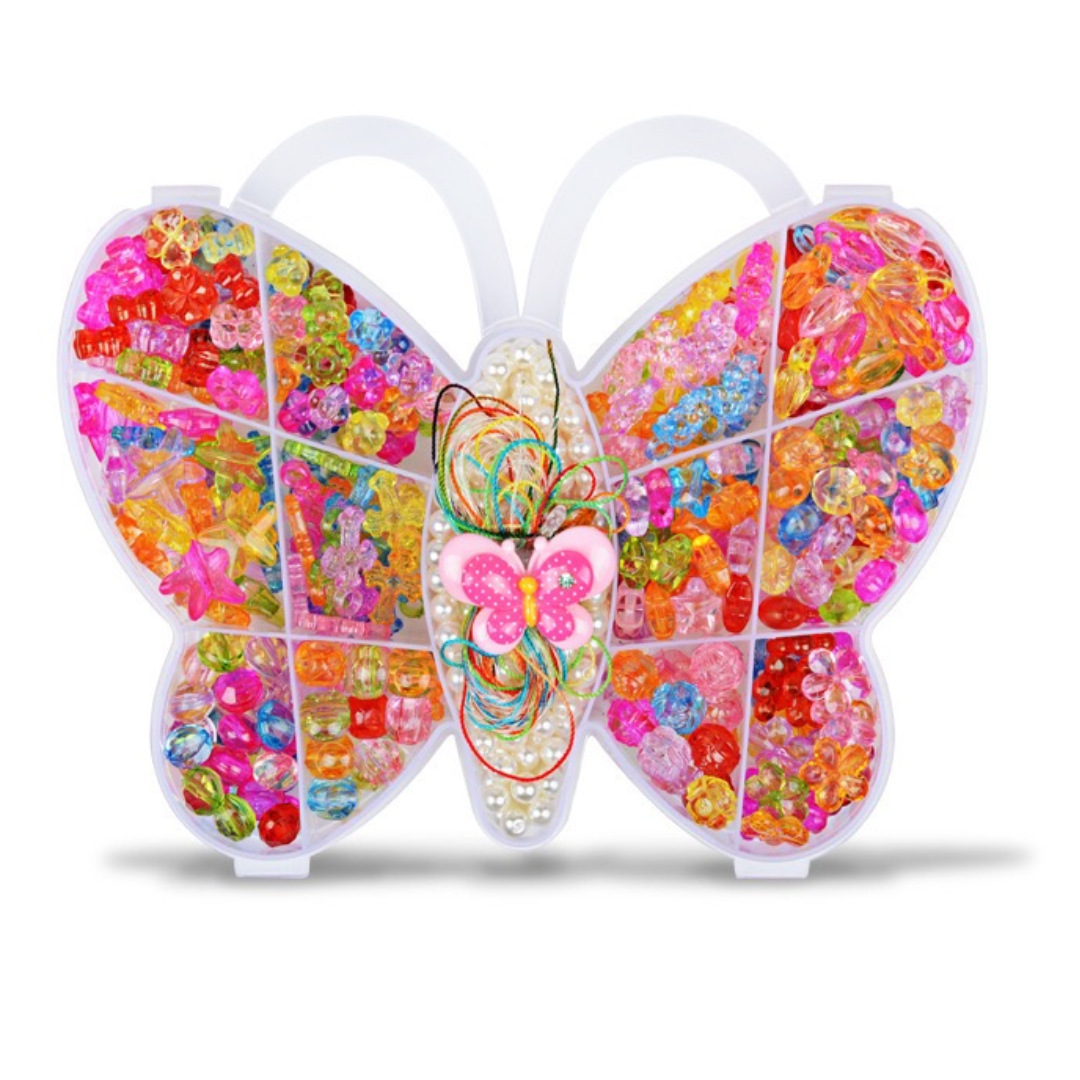 DIY Butterfly Bead Jewelry Making Kit PO5
