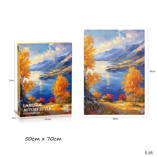 Lakeside Autumn Style 1000Piece