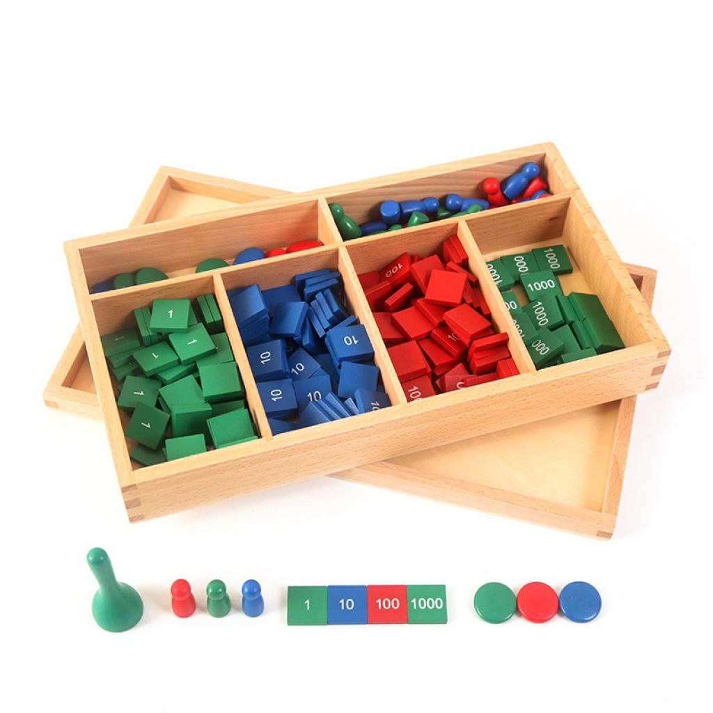 Montessori Materials Stamp Game International Edition