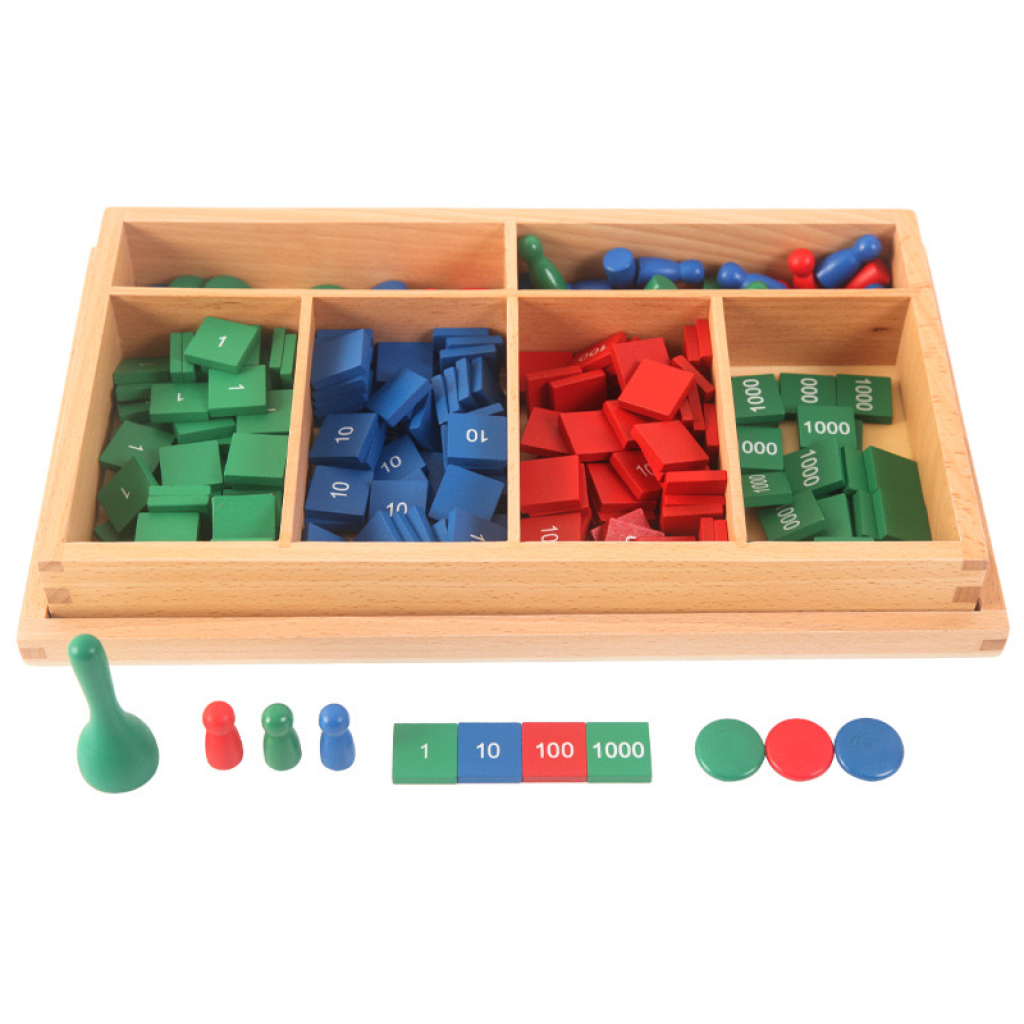 Montessori Materials Stamp Game International Edition