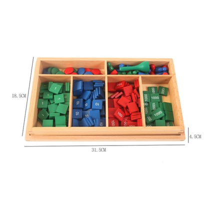 Montessori Materials Stamp Game International Edition