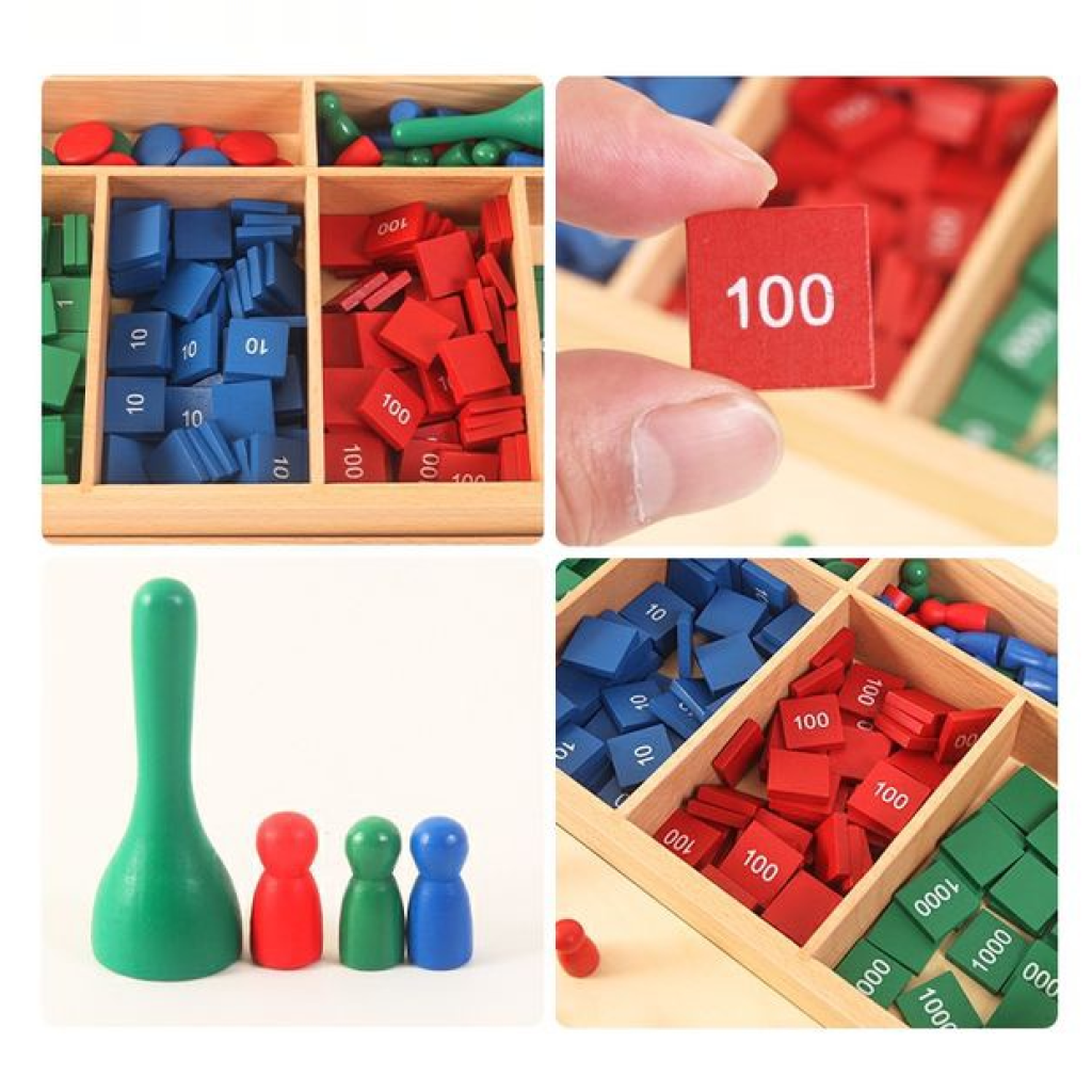 Montessori Materials Stamp Game International Edition