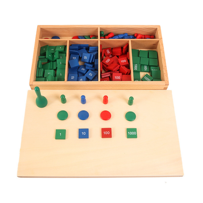 Montessori Materials Stamp Game International Edition