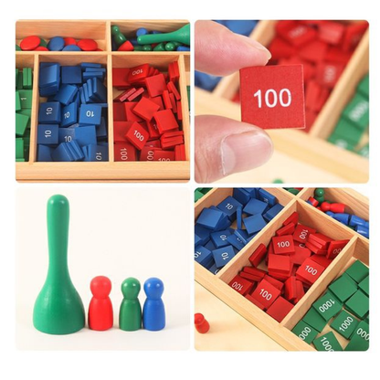 Montessori Materials Stamp Game International Edition