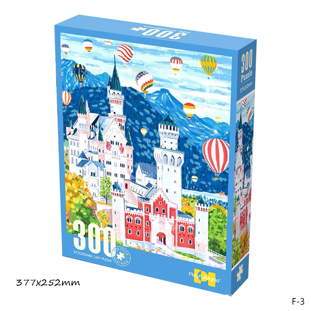 Castle & Balloons 300Piece