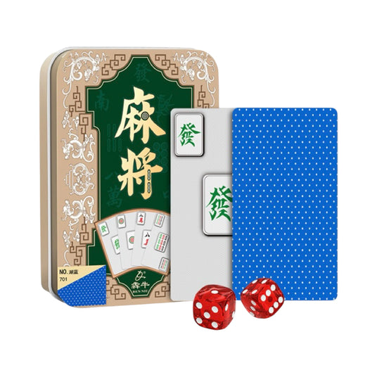 Mahjong PCV 148Cards (9.5cm x5.2cm)