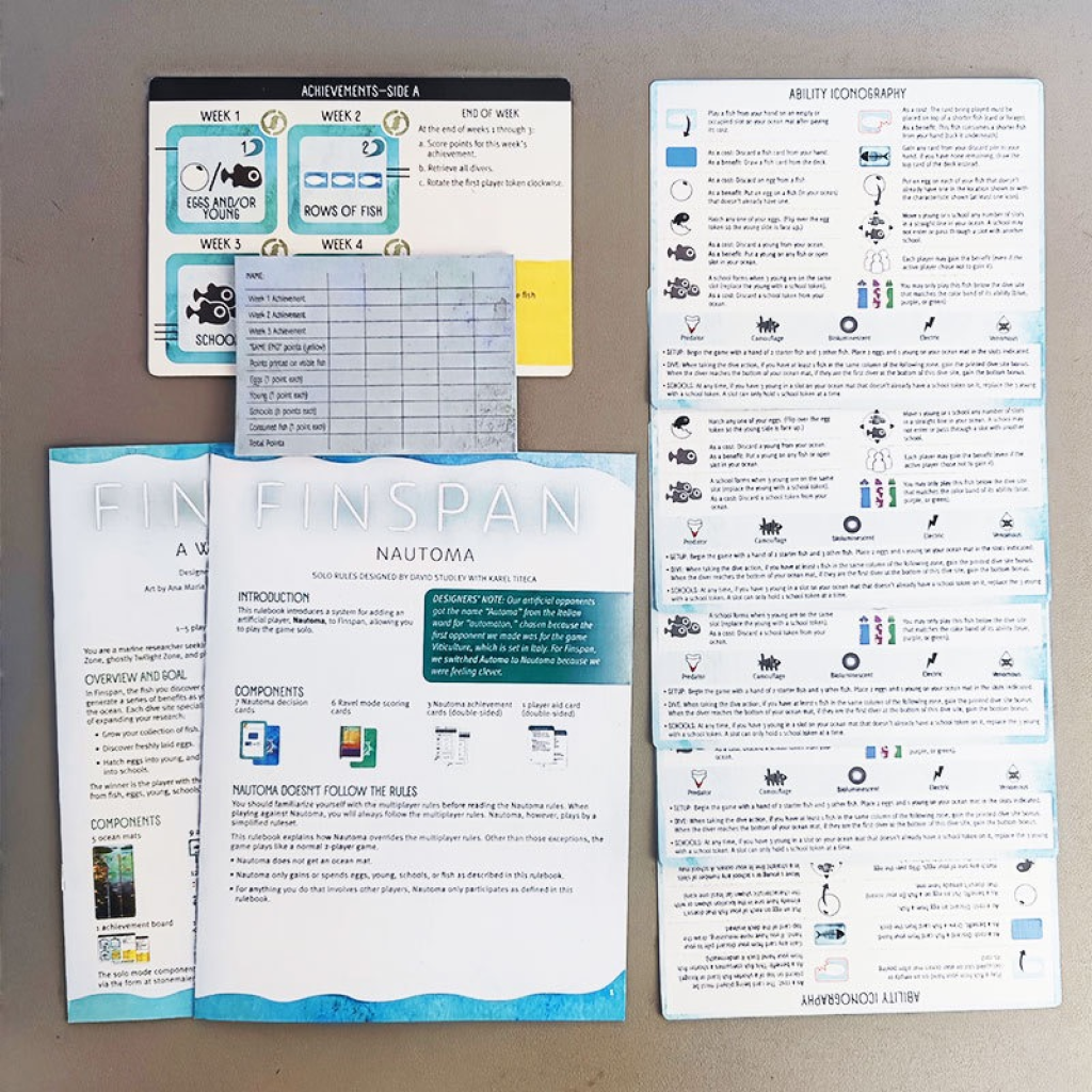 Finspan: A Wingspan Game