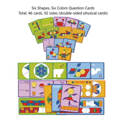 Geometry Pattern Blocks Set
