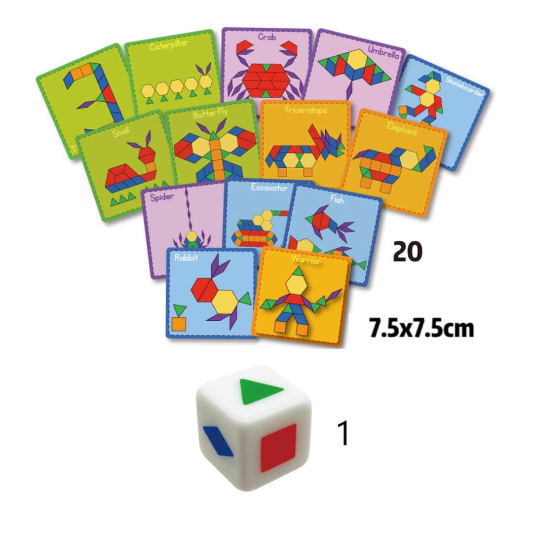 Geometry Pattern Blocks Set
