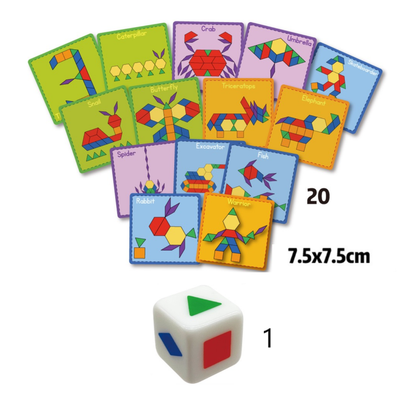 Geometry Pattern Blocks Set