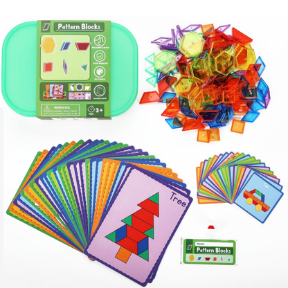 Geometry Pattern Blocks Set