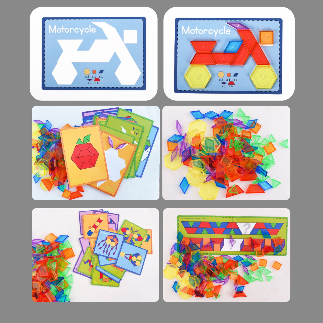 Geometry Pattern Blocks Set