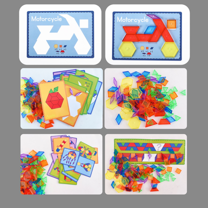 Geometry Pattern Blocks Set