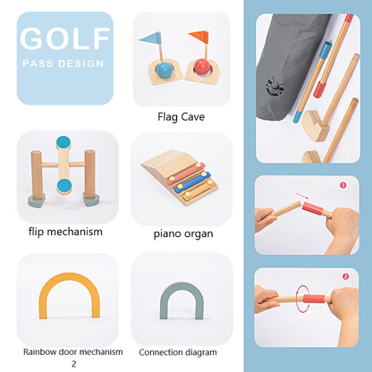 Wooden Golf Set