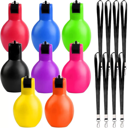 Hand Squeeze Whistle 8 Color