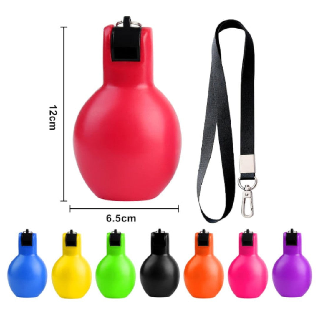 Hand Squeeze Whistle 8 Color
