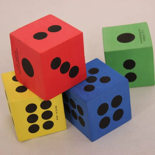 foam dices 12 pcs