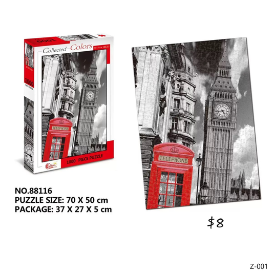 Red Booth in London 1000pcs