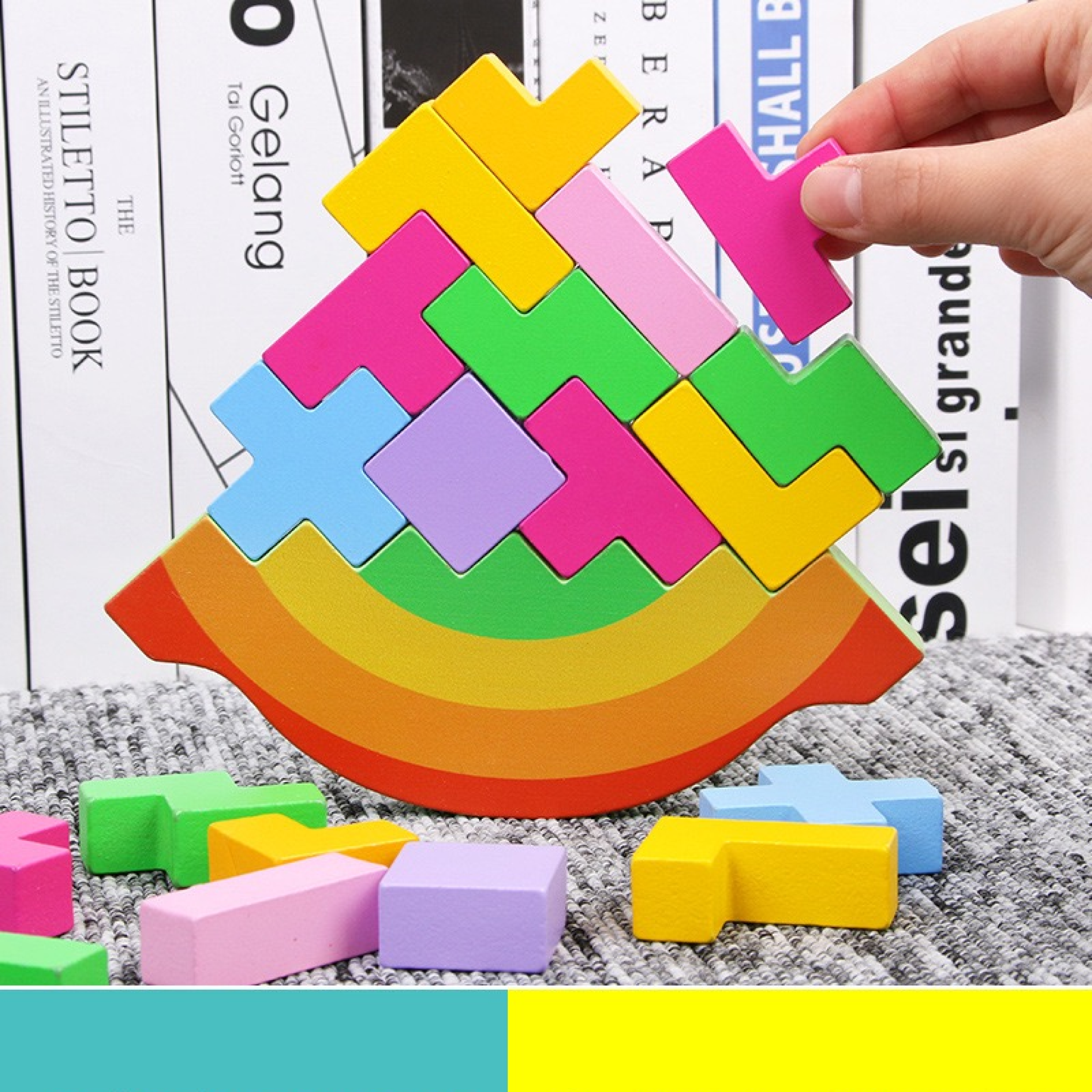 Board Game Rocking Stack Wooden Rocking And Stacking Height – Boardgames and Puzzles