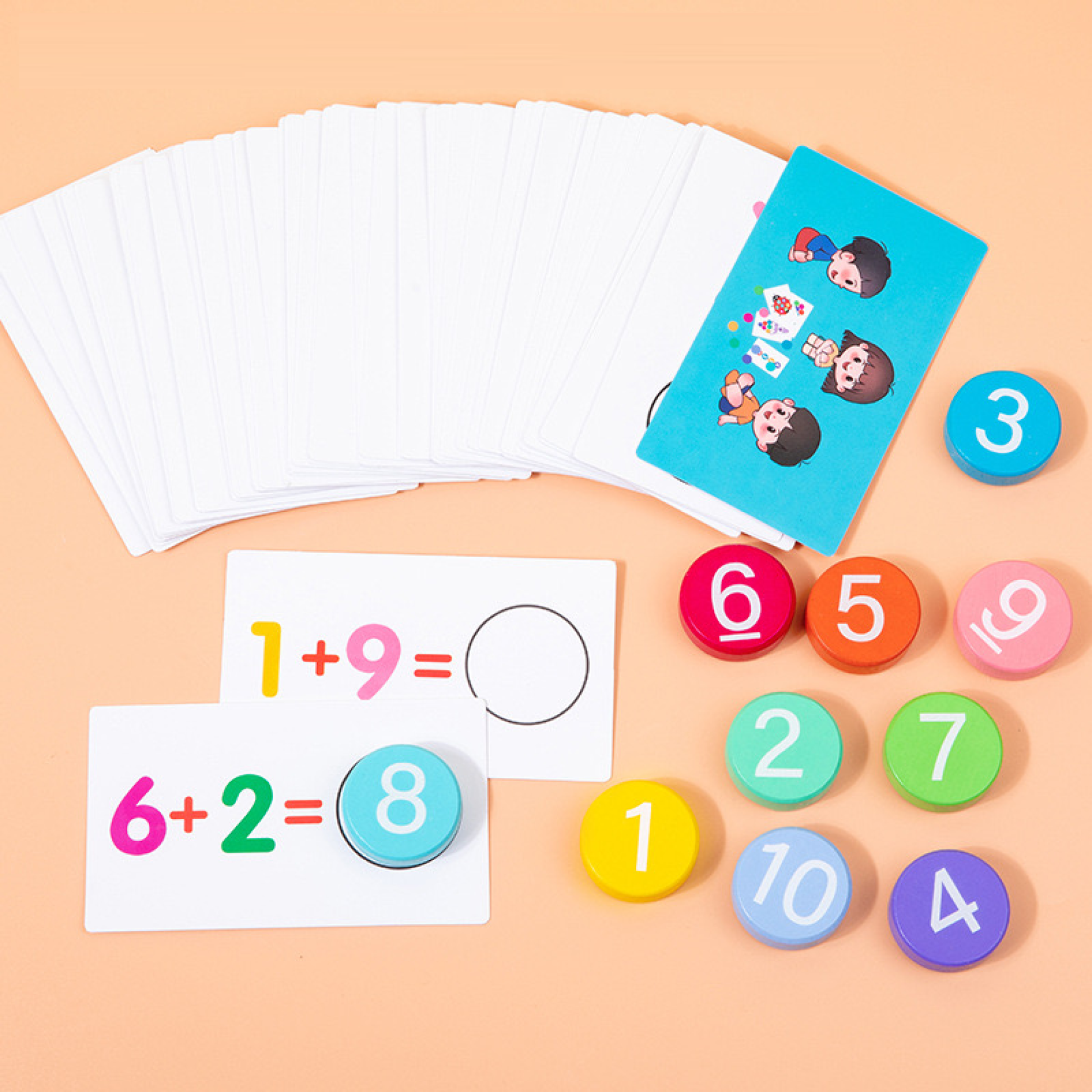 Number Board Cognitive Matching – Boardgames and Puzzles