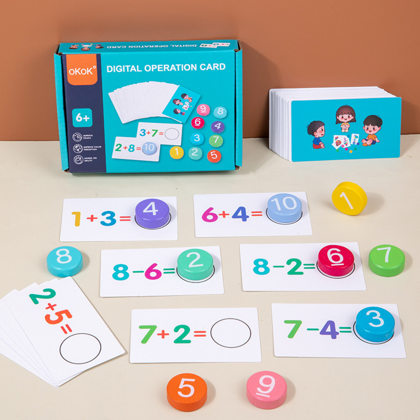 Number Board Cognitive Matching – Boardgames and Puzzles