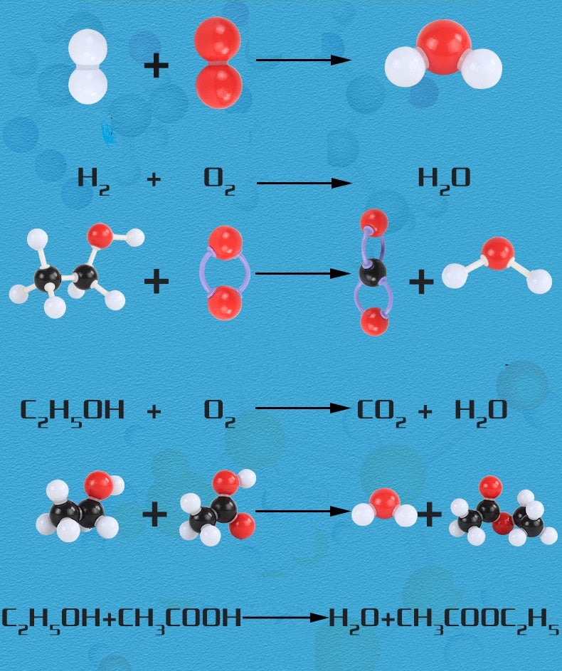 Chemistry Molecular Smalll Set Atomic Balls 59