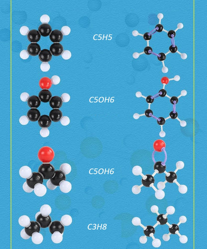 Chemistry Molecular Smalll Set Atomic Balls 59