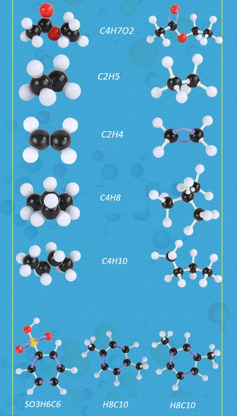 Chemistry Molecular Smalll Set Atomic Balls 59