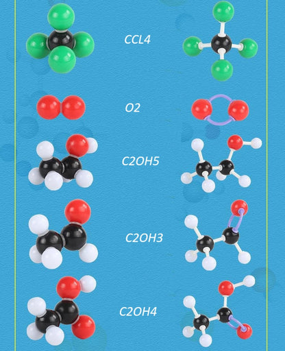 Chemistry Molecular Smalll Set Atomic Balls 59