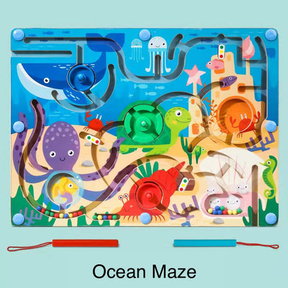 Maze Puzzle Game Ocean Theme