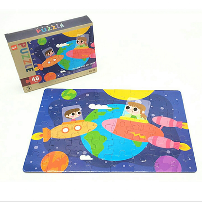 Puzzle for Kids 48 Pieces Space