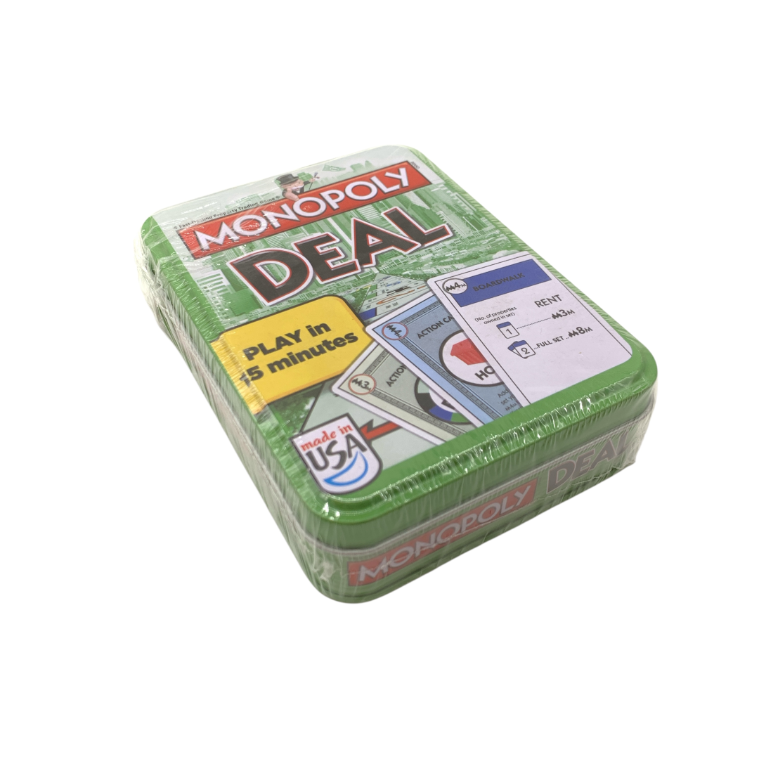 Monopoly Deal Green Box (Metal Box)