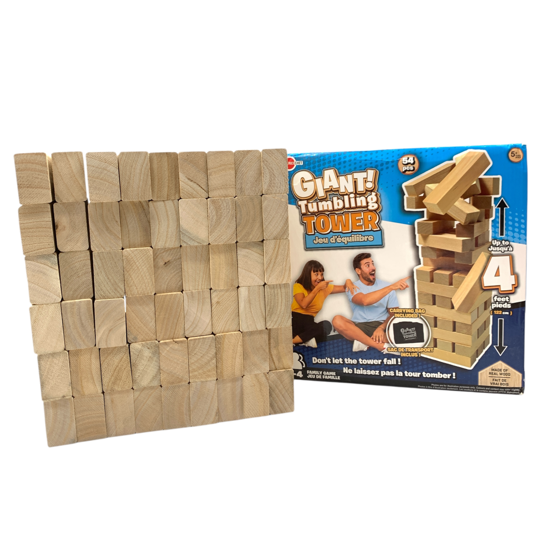 Jenga Giant Jumbling Tower stacking game