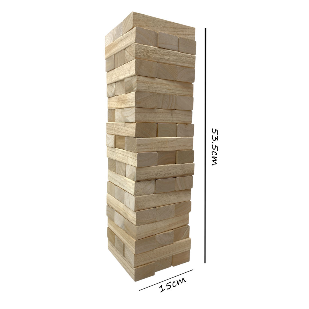 Jenga Giant Jumbling Tower stacking game