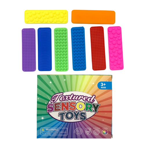 Premium Sensory Toys Colorful Bricke 8pieces