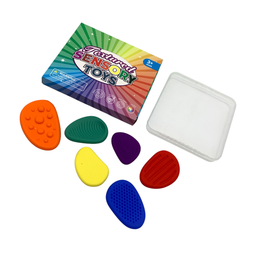Premium Sensory Toys Colorful Stone 6pieces