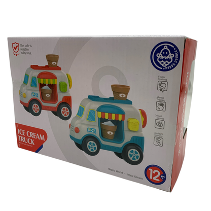 Ice Cream Truck Color Red